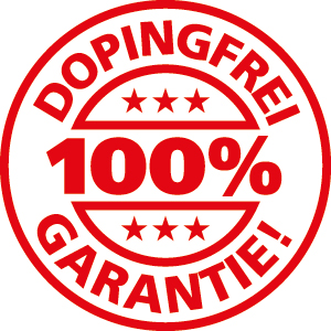 Garantiesiegel Dopingfrei