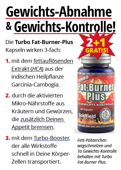  September-Angebot 3:  Turbo Fat-Burner Plus 2 Dosen + 1 gratis dazu Bild 3